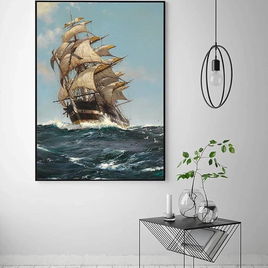 No.223♡特大サイズ♡フレーム付きキャンバスアート　風景画　海の絵画 No.223♡特大サイズ♡フレーム付きキャンバスアート 風景画 海の絵画